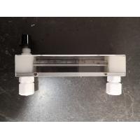PVDF防腐流量计LZB-4F4/6F4/10F4全四氟玻璃转子流量计液体气体耐腐玻璃管流量计