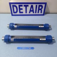 G10-15/G10-25/G10-40/G10-50玻璃管浮子流量计,内螺纹,长375mm 防腐型玻璃转子流量计