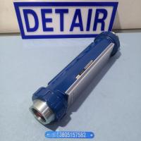 VA20-40F防腐玻璃转子流量计,铸铝外壳,G11/2不锈钢螺纹流量计