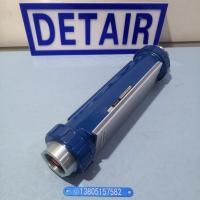 VA20-40F防腐玻璃转子流量计,铸铝外壳,G11/2不锈钢螺纹流量计