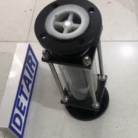 常州双环热工 LZB-80F防腐玻璃转子流量计,四氟密封防腐型玻璃管浮子流量计