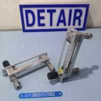 DK800-6F面板式玻璃管浮子流量计,卡套连接型引进不锈钢玻璃转子流量计