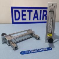 DK800-6F面板式玻璃管浮子流量计,卡套连接型引进不锈钢玻璃转子流量计