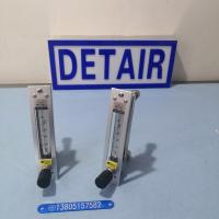 DK800-6F面板式玻璃管浮子流量计,卡套连接型引进不锈钢玻璃转子流量计