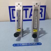 DK800-6F面板式玻璃管浮子流量计,卡套连接型引进不锈钢玻璃转子流量计