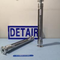 不锈钢卫生型玻璃转子流量计WA30-15S,DN15不锈钢卫生卡盘玻璃转子流量计