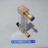 常州双环DK800-6F玻璃管浮子流量计,加长铜快插玻璃转子流量计