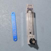 内螺纹LZB-4F4/LZB-6F4/LZB-10F4全四氟玻璃转子流量计液体气体玻璃管PVDF流量计