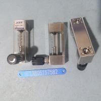 不锈钢玻璃转子流量计LZB-6F，接口中心距75mm防腐玻璃管浮子流量计