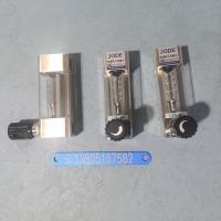 不锈钢玻璃转子流量计LZB-6F，接口中心距75mm防腐玻璃管浮子流量计