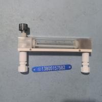 LZB-10F4全四氟玻璃转子流量计 四氟卡套式防腐PVDF玻璃管流量计