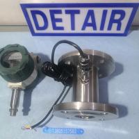 LWGY-50液体涡轮流量传感器,脉冲输出带连接线,不锈钢法兰,水流量计