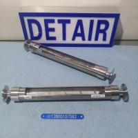 卫生型玻璃转子流量计LZB-WA30S-15,DN15不锈钢卫生卡盘玻璃转子流量计