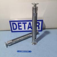 卫生型玻璃转子流量计LZB-WA30S-15,DN15不锈钢卫生卡盘玻璃转子流量计
