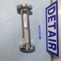 FA30F-25F不锈钢衬四氟玻璃转子流量计,衬四氟DN25法兰式玻璃管流量计
