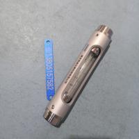 G10-6F微小玻璃转子流量计,不锈钢内螺纹,总长200mm防腐玻璃管浮子流量计