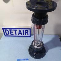 LZB-100S/LZS-100塑料管浮子流量计,DN100PVC法兰 总长555mm转子流量计