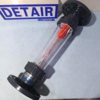 LZB-100S/LZS-100塑料管浮子流量计,DN100PVC法兰 总长555mm转子流量计