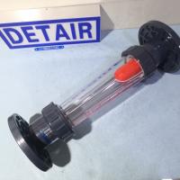 LZB-100S/LZS-100塑料管浮子流量计,DN100PVC法兰 总长555mm转子流量计