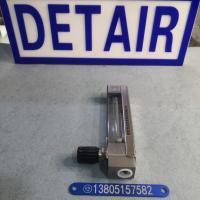 不锈钢316L底进上出型玻璃转子流量计,内螺纹,带调节阀防腐型玻璃管浮子流量计