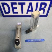 DK800-6FPM全氟醚密封PVDF玻璃转子流量计,全氟醚密封防腐玻璃管浮子流量计