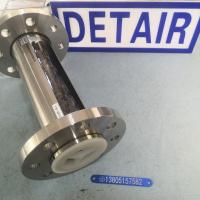FA30F-65全不锈钢衬四氟玻璃转子流量计,DN65活动法兰,四氟流量计