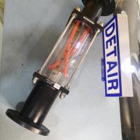 常州双环 LZB-80过渡型玻璃转子流量计,DN80法兰型玻璃管浮子流量计