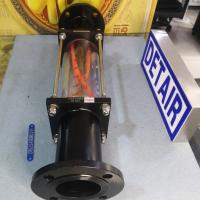 常州双环 LZB-80过渡型玻璃转子流量计,DN80法兰型玻璃管浮子流量计