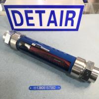 海绵厂刻度加密防腐流量计VA10-40F,不锈钢内螺纹玻璃管浮子流量计