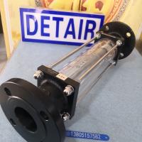 常州双环LZB-50带弹簧玻璃转子流量计,DN50法兰连接玻璃管浮子流量计