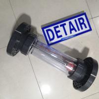DN125法兰式塑料管浮子流量计,常温常压LZB-125S塑料管转子流量计