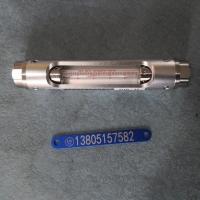 G10-15T内螺纹玻璃转子流量计,G1/2内螺纹200mm总长玻璃管浮子流量计