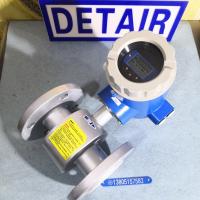 锂电池供电型智能电磁流量计,四氟衬里不锈钢电极现场显示无信号输出流量计