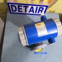 锂电池供电型智能电磁流量计,四氟衬里不锈钢电极现场显示无信号输出流量计