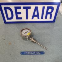 双金属温度计 WSS-311-150℃-100mm 可动外螺纹连接双环不锈钢双金属温度计