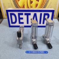 DK800-6FL不锈钢316L玻璃转子流量计,卡套型玻璃管流量计,四氟密封防腐玻璃转子流量计