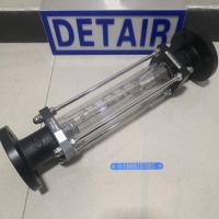常州双环LZB-40带弹簧玻璃转子流量计,法兰式液体气体玻璃管浮子流量计
