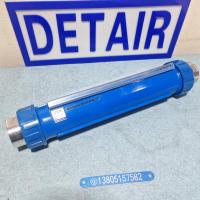 VA20-25F防腐玻璃转子流量计 内螺纹连接总长375mm玻璃管浮子流量计