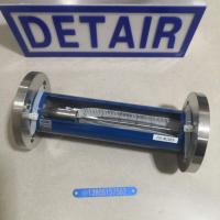 F10-4032FP不锈钢防腐玻璃转子流量计 DN32活动法兰连接防腐玻璃管浮子流量计