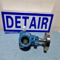四氟密封法兰式压力变送器DTR132F,智能现场数字显示型,带信号输出法兰型压力液位变送器