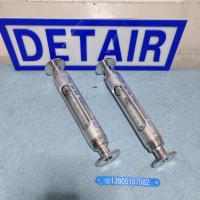 不锈钢卡盘式玻璃转子流量计WA30-15S 总长250mm卫生型玻璃转子流量计