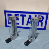 DK800-6FFM全氟醚防腐玻璃转子流量计,耐强酸强碱玻璃管浮子流量计