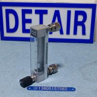 DK800-6FFM全氟醚防腐玻璃转子流量计,耐强酸强碱玻璃管浮子流量计