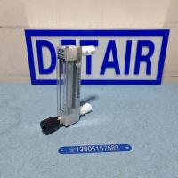 DK800-6FP卡套式四氟防腐玻璃转子流量计,带调节阀PVDF防腐玻璃管浮子流量计