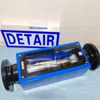 FA24-50玻璃转子流量计,500mm总长度 DN50法兰连接玻璃管浮子流量计