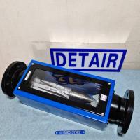 FA24-50玻璃转子流量计,500mm总长度 DN50法兰连接玻璃管浮子流量计