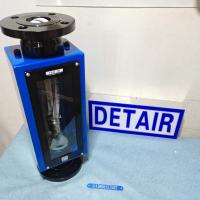 FA24-50玻璃转子流量计,500mm总长度 DN50法兰连接玻璃管浮子流量计