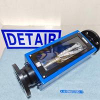 FA24-50玻璃转子流量计,500mm总长度 DN50法兰连接玻璃管浮子流量计
