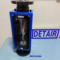 FA24-50玻璃转子流量计,500mm总长度 DN50法兰连接玻璃管浮子流量计