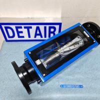 FA24-50玻璃转子流量计,500mm总长度 DN50法兰连接玻璃管浮子流量计